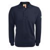 Orbit Baird Inherent FR/Arc Long Sleeved Polo Shirt - Navy