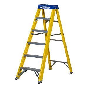 Tread Step Ladders, Fibreglass