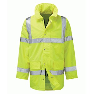 Yellow Hi-Vis Parka Jacket