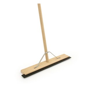 Wooden Handled Floor Squeegee
