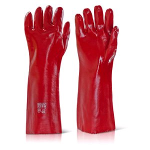 Industrial PVC Gauntlets - 18''
