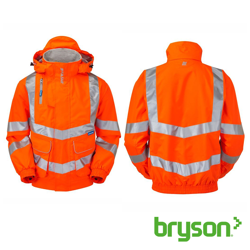 Pulsar Orange Bomber Jacket