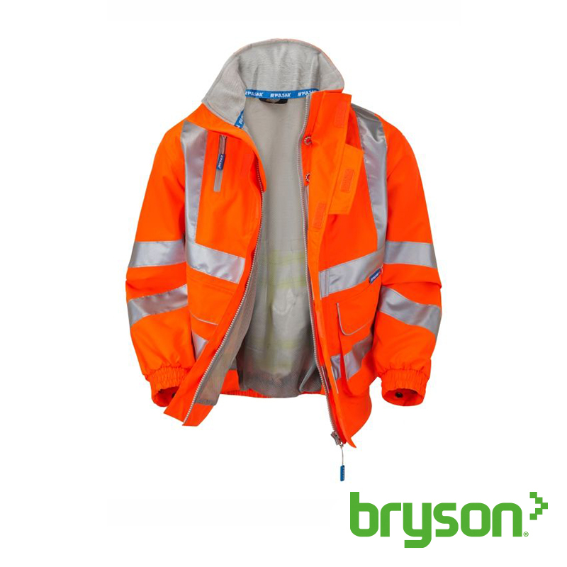 Pulsar Orange Bomber Jacket