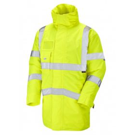 Leo Workwear Marwood Hi-Vis Superior Anorak - Yellow