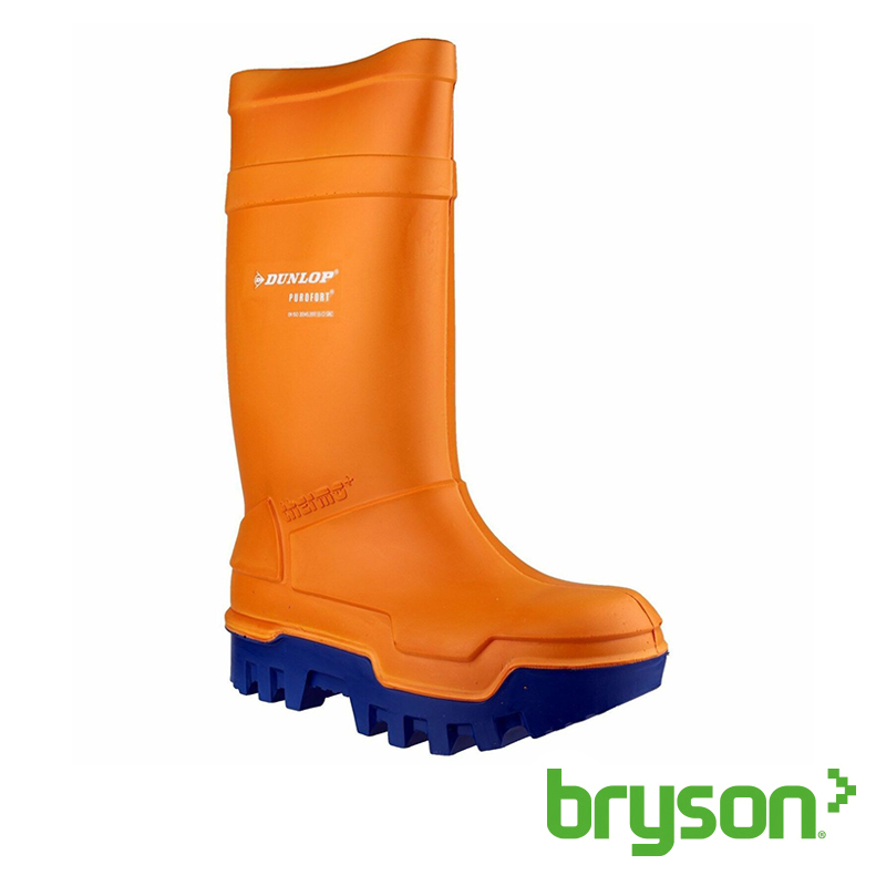 Dunlop Purofort Thermo+ S5 CI SRC Full Safety Wellington - Orange