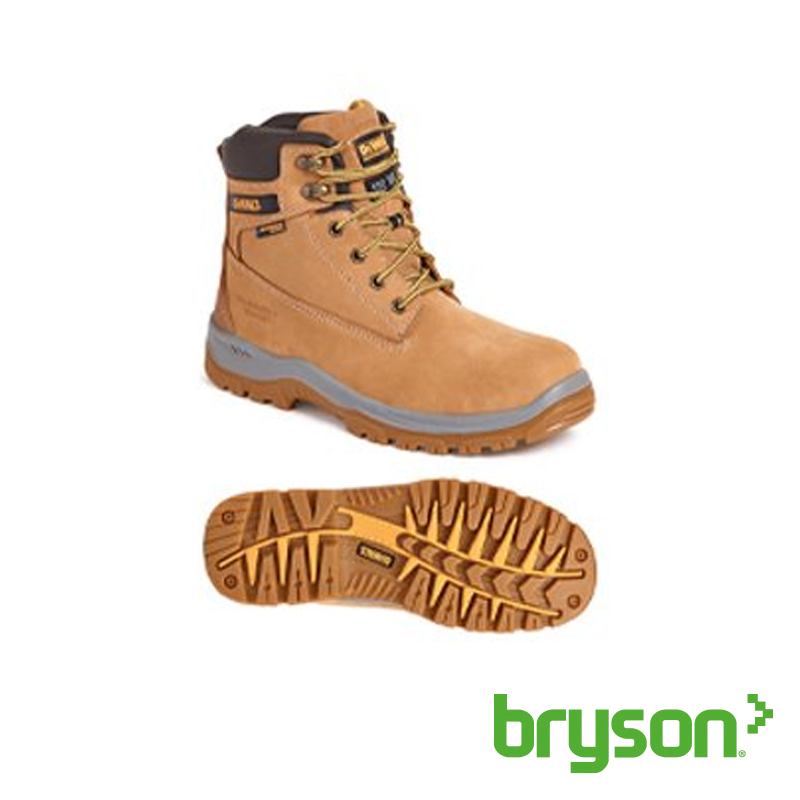 Dewalt Titanium Weatherproof Safety Hiker Boots Honey