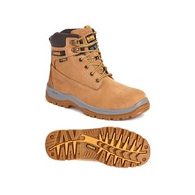 Dewalt Titanium Weatherproof Safety Hiker Boots Honey