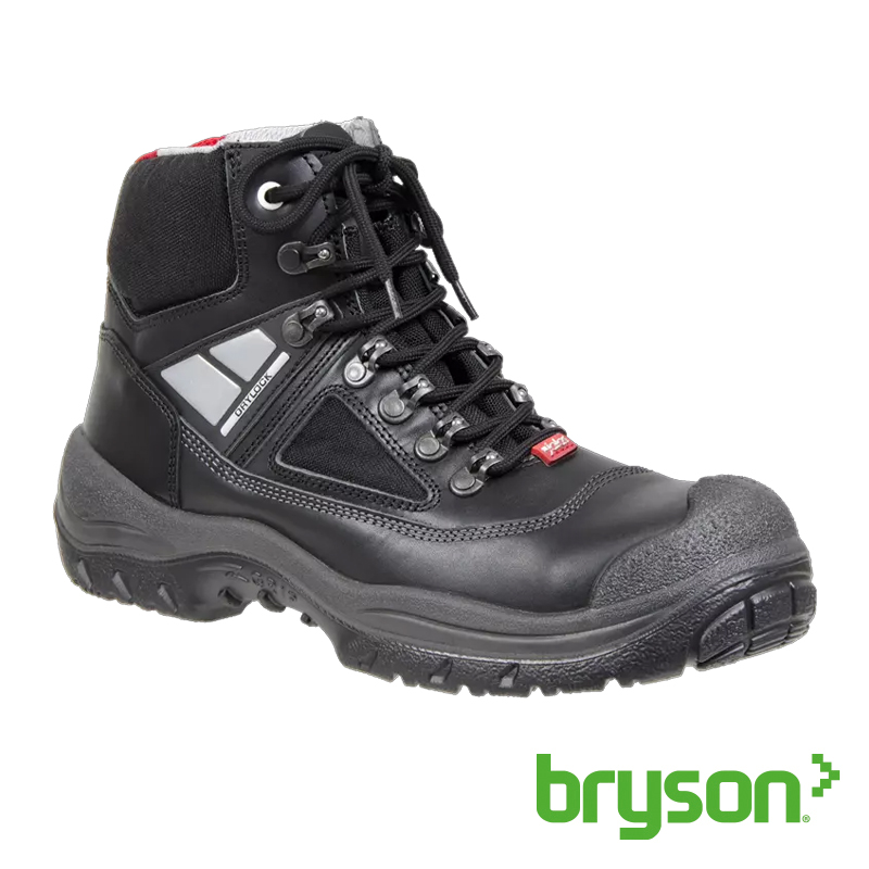 Ejendals Jalas 3318 Waterproof Mid Cut Safety Boot Black