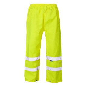 Supertouch Hi Vis Overtrousers - Yellow