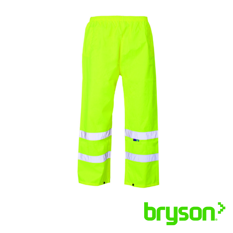 Supertouch Hi Vis Overtrousers - Yellow