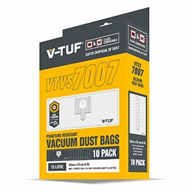 V-TUF Mighty M-Class Wet & Dry Dust Bags