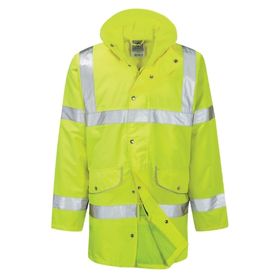 Yellow Hi-Vis Breathable Coat