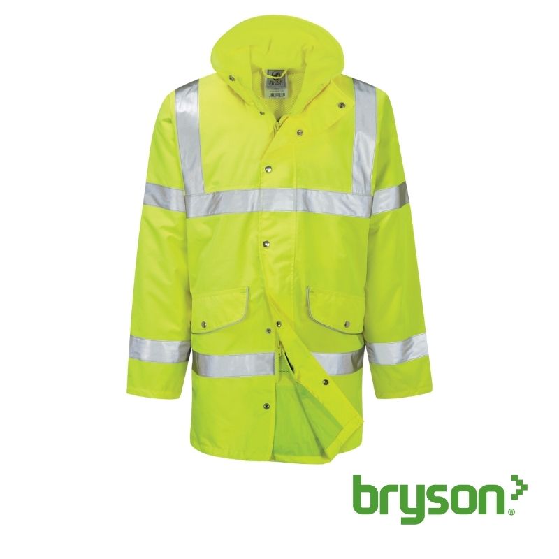 Yellow Hi-Vis Breathable Coat