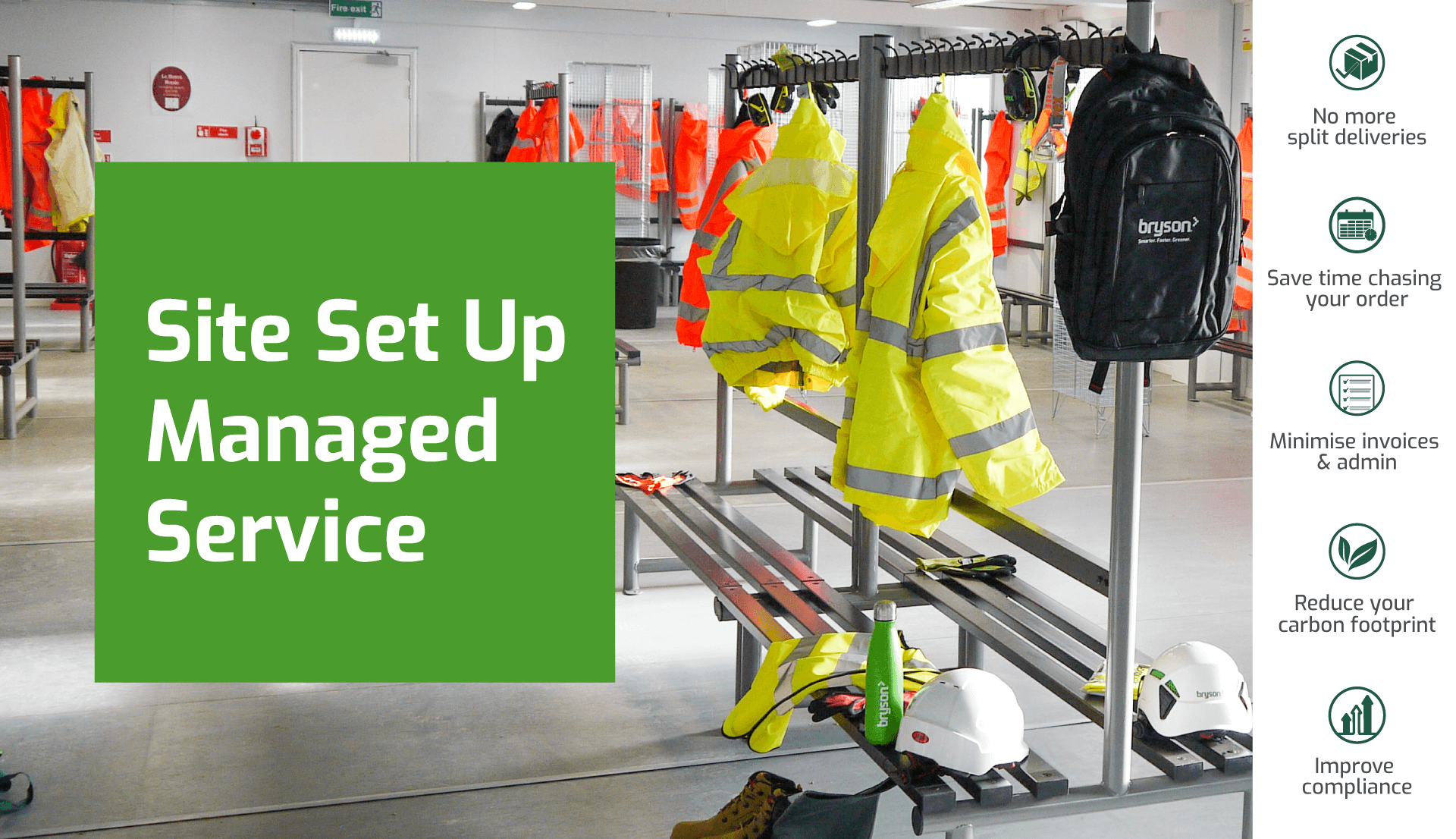 What do I need for construction site setup